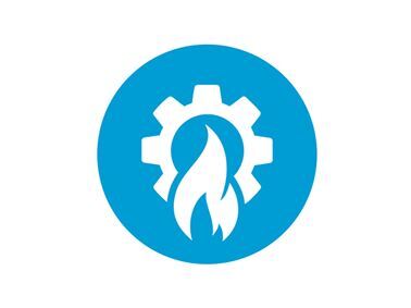 TESTING ICON FIRE Mid Blue 640x480px